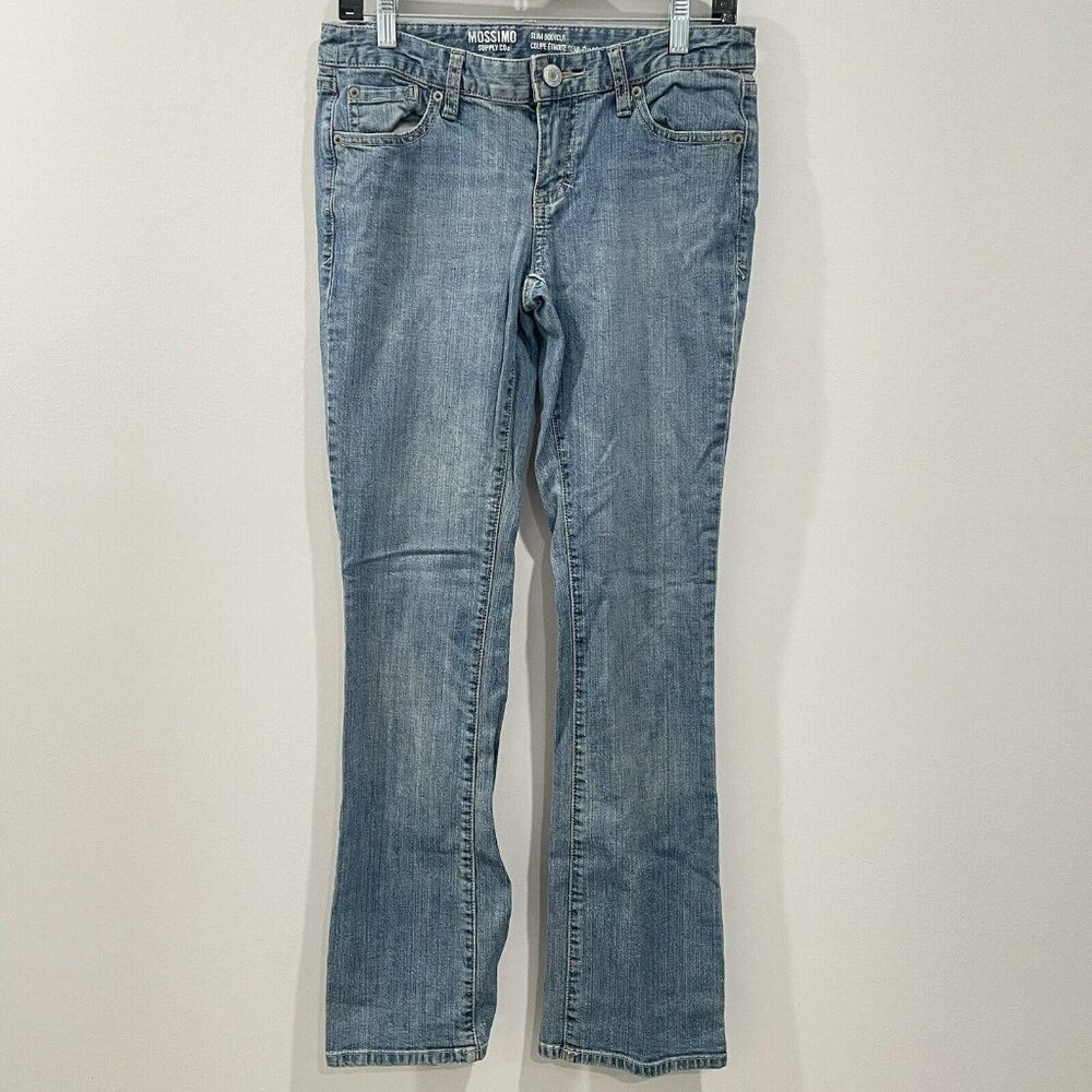 Mossimo Supply Co. Slim Bootcut Denim Jeans Blue Size 7R